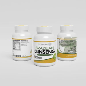 cápsulas de ginseng brasileiro